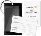 Dynotag® Web Enabled Smart Aluminum Convertible Luggage ID Tag + Braided Steel - Image 7