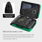 Bigger Carry On Luggage (Palm Green)
