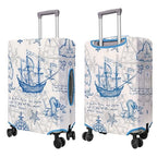 Travel Luggage Cover Suitcase Protector Fits 18 (B-2 / XL(29-32in))