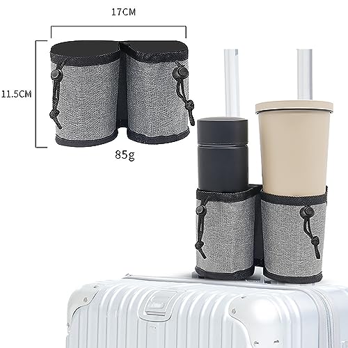 Luggage Cup Holder (Rose Red)