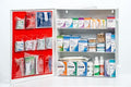 Restaurant Metal First Aid Cabinet (3 Shelf Cabinet / Class A with tablets | With Cabinet)