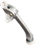 QCAA Heavy Duty Kickdown Door Stopper, Zinc Die Cast, Satin Chrome, Made in by QCAAHardware