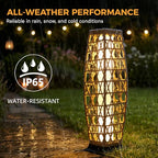 Outdoor Floor Lamp Solar Lantern (1 PC Large / Cindy Natural)