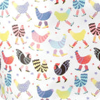 Loopi Large Waterproof Beach Tote Bag (Funky Chicken)