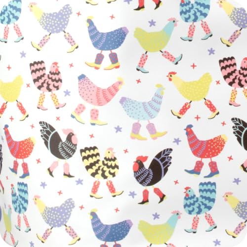 Loopi Large Waterproof Beach Tote Bag (Funky Chicken)