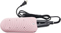 Heat Insulating Silicone Mat Pouch for Hair Styling Tools, Curling & Flat Irons Anti-Slip Travel Cover, Small Portable Straightener Pad for Curler Wands Storage, Hot Waver (Pink)