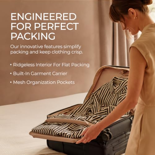 Essential 22" Carry On Expandable Spinner (Black / 22" Essential Carry-On)