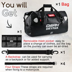 Waterproof Duffel Bag (Black / 40L)