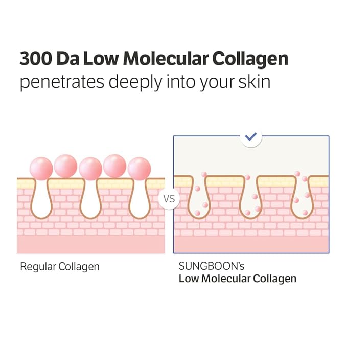 SUNGBOON EDITOR Intensive Collagen Care Duo | for Wrinkles, Skin Tightening & Dry Skin | Silk Peptide Intensive Lifting Ampoule & Retinol Capsule Cream | Korean Skincare