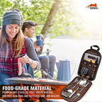 Grilling & Camping Cooking Utensils Set (Green Lite)