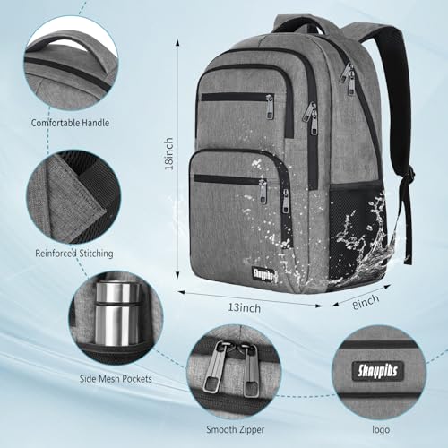 Travel Laptop Backpack (A2-grey / 15.6 Inch)
