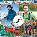Whistle with Lanyard Safety Boat Whistle (Orange and Balck)