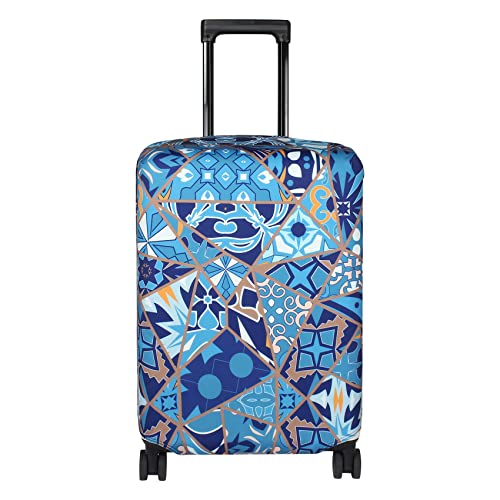Luggage Cover Fits 18 (S / Portuguese tiles)