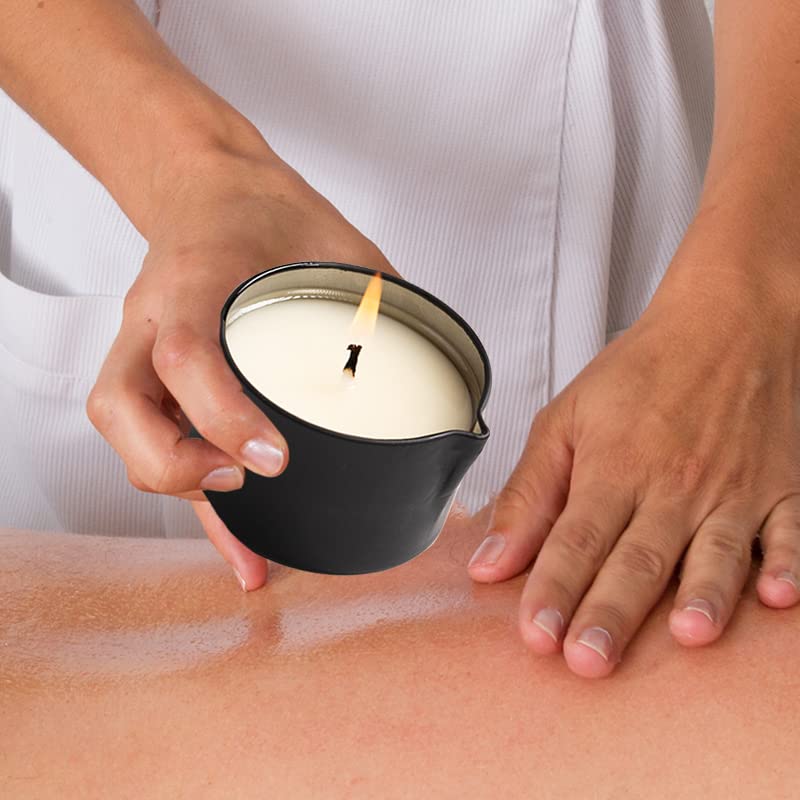 Massage Candle Low Temp for Body SPA Cream Cherry Scent 2.35 OZ
