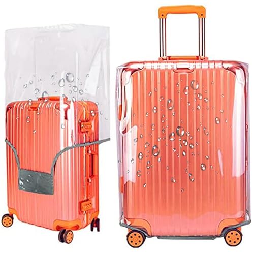 Luggage Cover 28 Inch TSA Approved (Full Clear / L (28-29 Inch Suitcase))