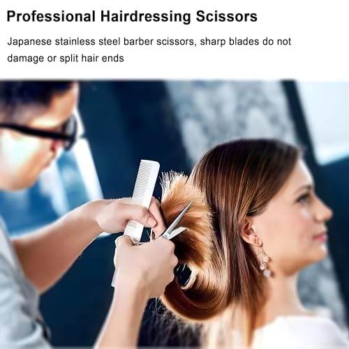 Professional Hair Cutting Shears (Silver)