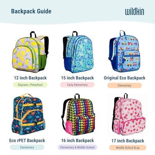 12 Inch Toddler Backpack for Kids (12 x 10 x 4.5 inches / Confetti Blue)