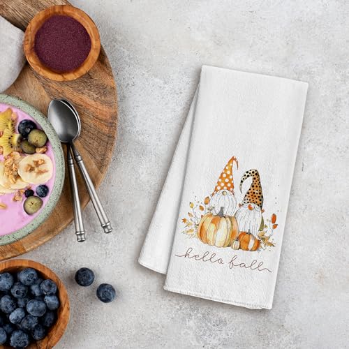 Fall Gnomes Kitchen Towels (Fall Gnome)