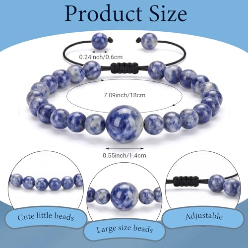 6 Pcs Motion Sickness Bracelets Cruise Essentials (Elegant Colors)