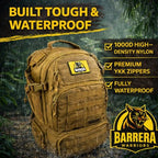 BARRERA Tactical Backpack 50L (Coyote Brown / 50 L)
