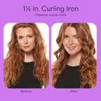 Conair INFINITIPRO Tourmaline Ceramic Curling Iron 1 (1¼ Inch Barrel)