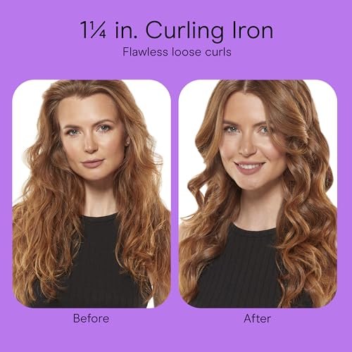 Conair INFINITIPRO Tourmaline Ceramic Curling Iron 1 (1¼ Inch Barrel)