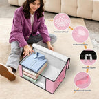 35L Closet Organizers (4 Pack-35l / Pink)