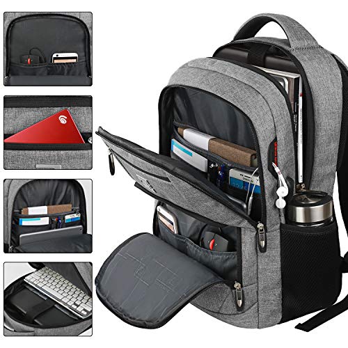 17 Inch Laptop Backpack (Travel Backpacks / 17 Inch / Grey)