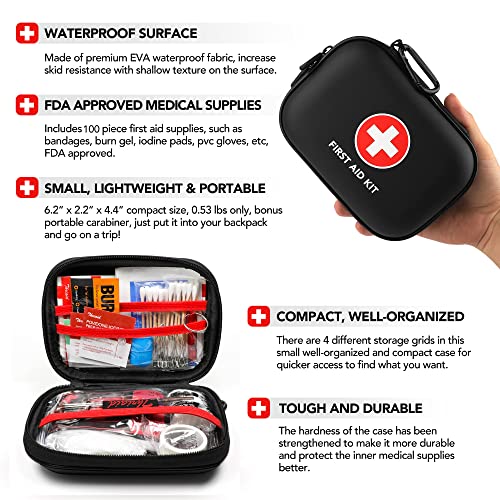 Mini First Aid Kit (Black)
