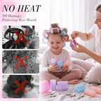 4 Sizes Hair Rollers (Colorful)