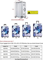 Travel Luggage Cover (Blue / XL: Fit 29-30 Inch Luggage)