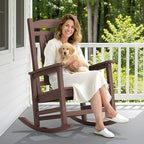 Rocking Chair Outdoor (Coffee / 1 Pack)