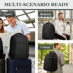 18.4" Large Laptop Backpack (Black / 18.4 Inch(45L))