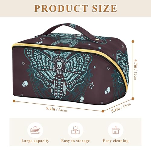 Makeup Organizer Bag (Skulls 214)