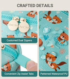 Travel Makeup Bag for Women (Lazy Otter)