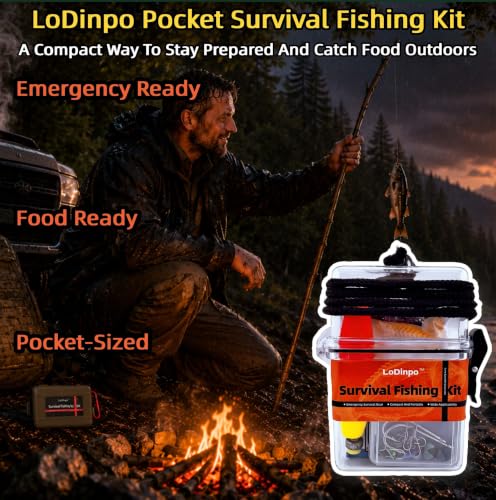 Mini Survival Fishing Kit (Crystal Clear)