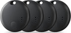 Air Tracker Tag-4 Pack, Smart Bluetooth Tracker, Smart Tag Item Finders Works by GLOBELEC