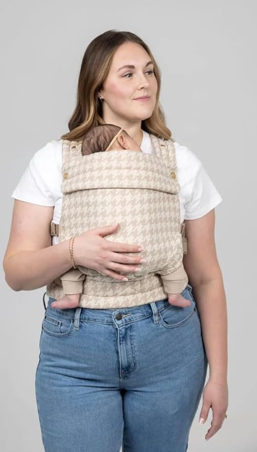 Mabē Monarch Ergonomic Baby Carrier – Premium Cotton Soft Structured Newborn to - Image 2