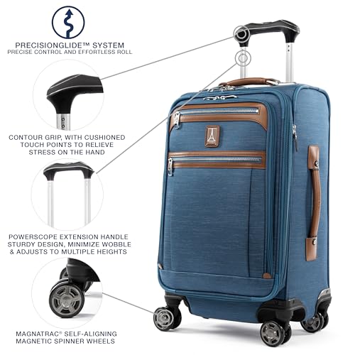 Platinum Elite Softside Spinner Set (2-Piece Set (21/25) / Coastal Blue)