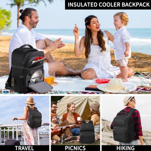 Cooler Backpack (Black)