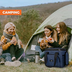 Soft Cooler Bag (Heather Navy / 24 Cans)