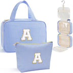 Travel Hanging Toiletry Bag Makeup Bag (Blue / A)