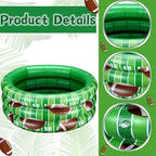 Inflatable Football Party Cooler (Green / Football)