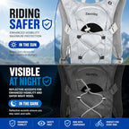 Lightweight Hydration Backpack (Silver)