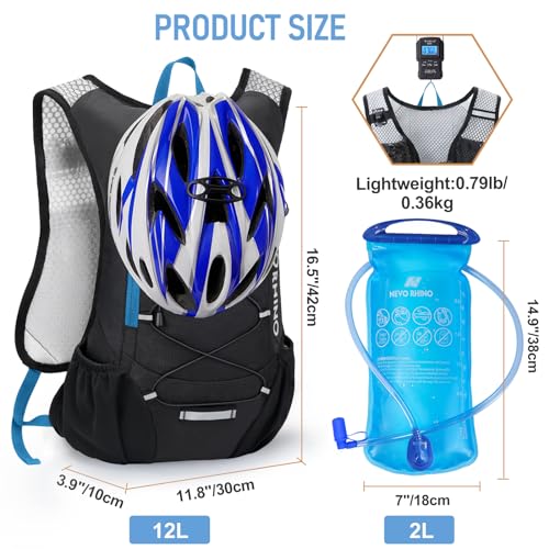 Lightweight Hydration Backpack (Blue)
