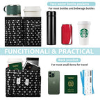 Luggage Travel Cup Holder Free Hand Drink Caddy (Cat Paw)
