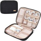 Travel Cord Organizer (Single Layer / Black)