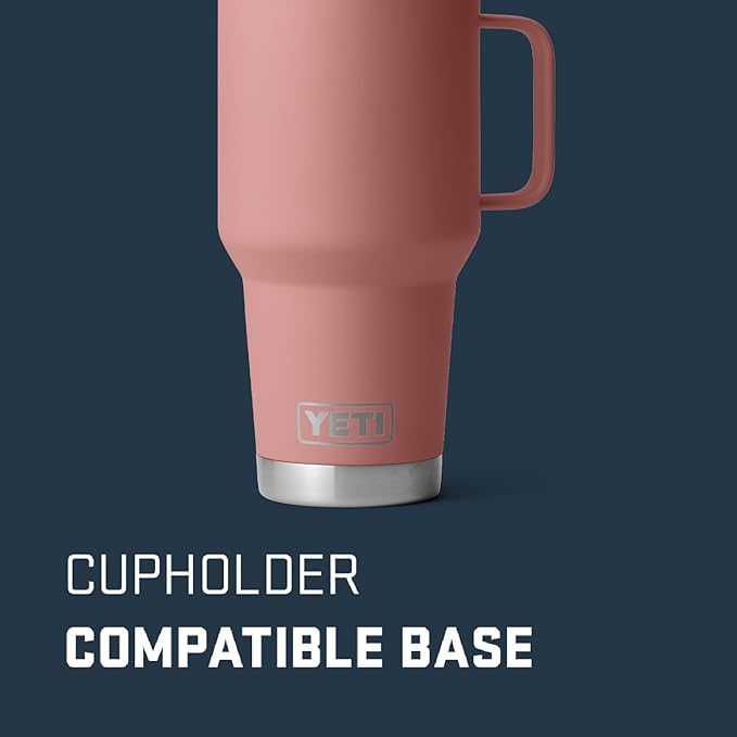 YETI Rambler 30 oz Travel Mug, Stainless Steel, Vacuum Insulated - Image 3