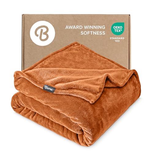 Fleece Blanket Luxury Microplush (King / 22 - Sienna)