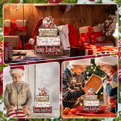 Tiered Tray Decor Set (Hot Cocoa)